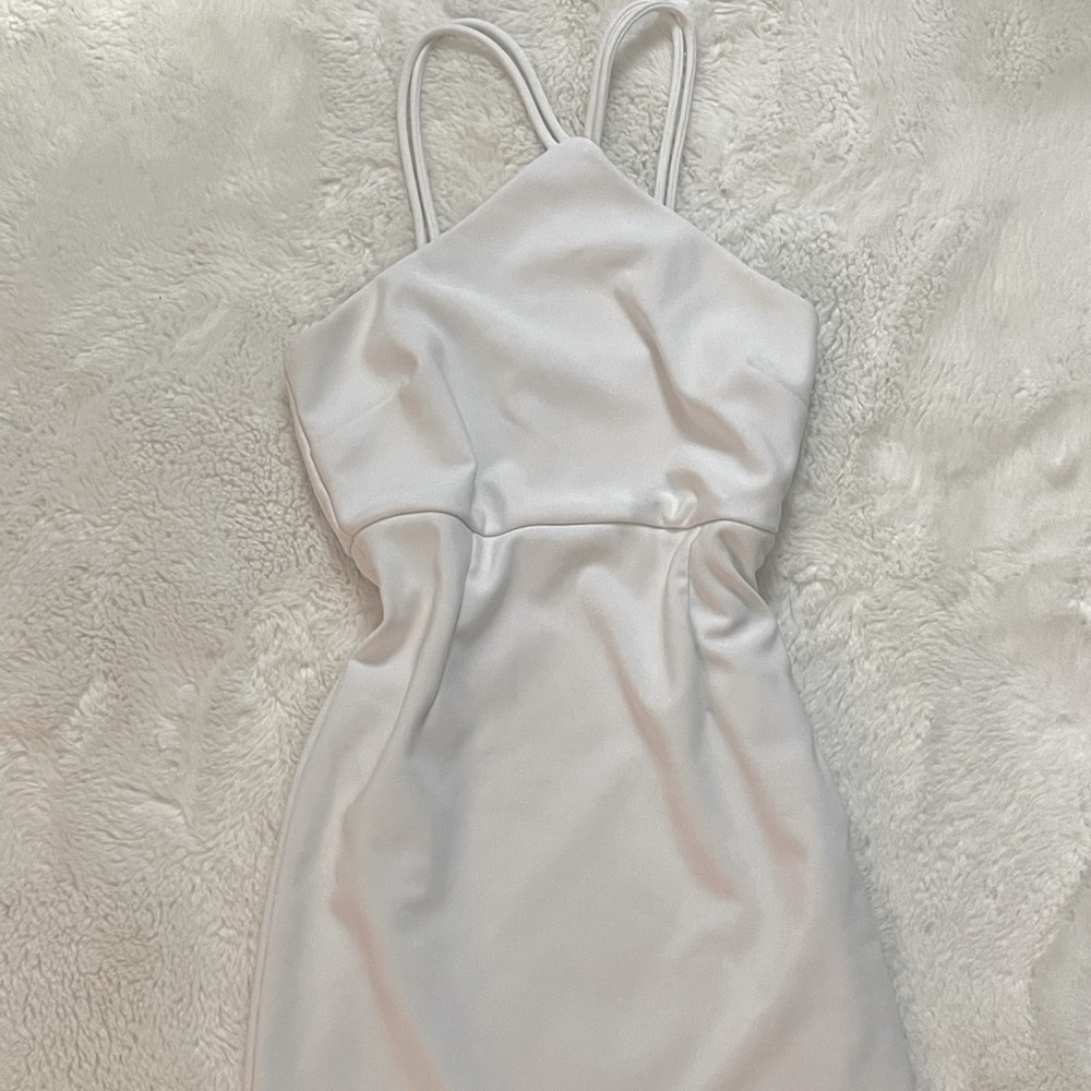 White Above The Knee Dress (FOREVER 21)